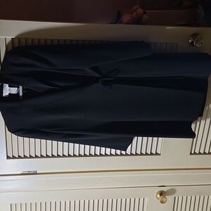 Black Long Wrap Dress